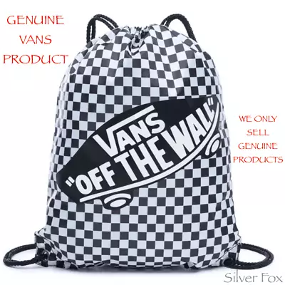 Vans Benched Checkerboard Checker Backpack School Travel Sports Gym Bag New  • $24.95