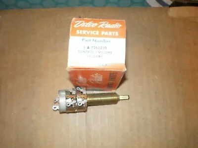            Nos 1951 Packard Volume Control Radio Switch 7260230 For Radio 416394 • $18