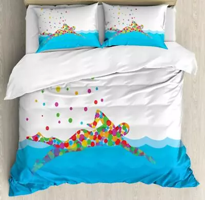 Olympics Duvet Cover Set Twin Queen King Sizes With Pillow Shams • £96.50