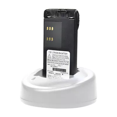 HNN9013 1800mAh Replacement Li-ion Battery For Motorola GP328 GP338 GP340 Radio • $28.88