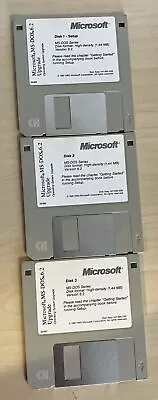 Microsoft MS-DOS 6.22 - Installer Floppy Disks - 3.5  1.44MB DISKS 1-3 • $9.99