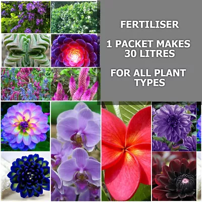 Fertiliser Make 30 Litres Multi Purpose Succulent Orchid Flowers Vegetable Seeds • $9.95