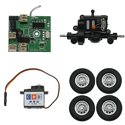 £5.88 • Buy For WPL 1/16 D12 Mini RC Car Accessories Tires Circuit Board Gearbox Servo Parts