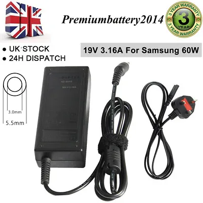 £9.99 • Buy Laptop Adapter Battery Charger For Samsung RV515 RV520 RC520 RV720 S3520 S3510 