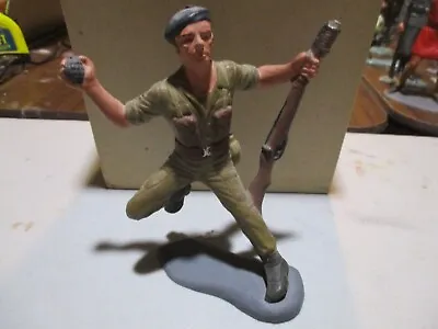 MARX Toys 6 Inch Hard Plastic Factory Painted British Soldier #7 • $20