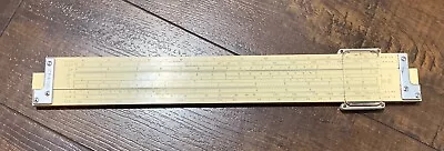 Keuffel And Esser Co. K&E 4081-3 Log Log Duplex Decitrig Slide Rule With Case • $22.90