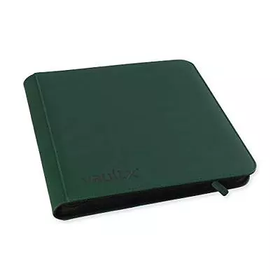 Vault X Premium Exo-Tec Zip Binder 12 Pocket 20 Double-Sided Pages 480 Side HOT • $42.76