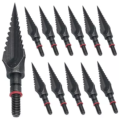 125 Grain Hunting Broadheads Arrowheads Screw-in Arrow Tips Points Arrow Heads • $17.18