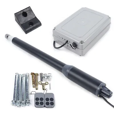 110V 325lbs Automatic Gate Opener Single Swing Gate Opener Kit W/ Remote Control • $179.55