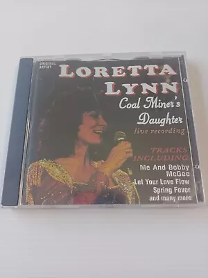 Loretta Lynn Coal Miner's Daughter Live Recordingmusic Cd Oz Seller  • $11.95