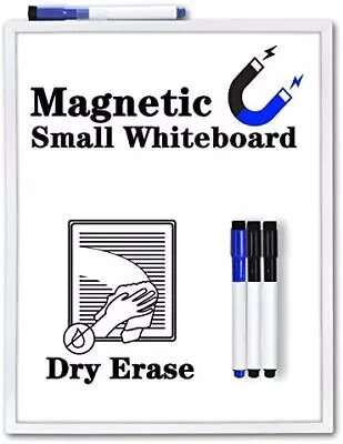 White Board(11 X 14 Inches) Browill Magnetic Dry Erase Whiteboard Board With 4  • $26.99