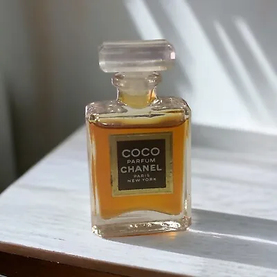 Vintage 1990s Chanel Coco Mini Parfum 0.12 Oz • $135