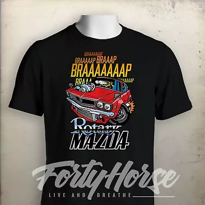 Japanese Car Shirt/Hoodie - Mazda RX3 Rotary (Sizes 0 To 5XL) • $25.95