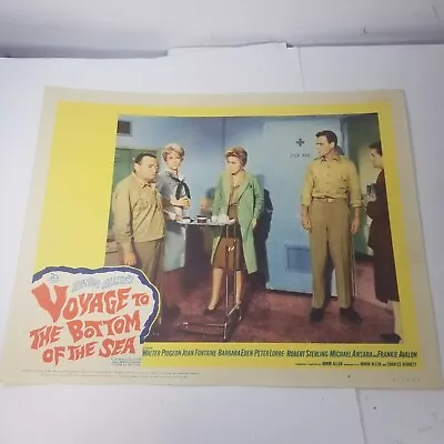 Voyage To The Bottom Of The Sea Lobby Card Frankie Avalon Michael Ansara • $27.99