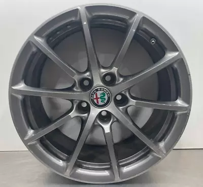 2017 Alfa Romeo Giulia Oem Rim Factory Wheel 17  X 7.5  10 Spoke Scuffs 2018 23 • $311.99