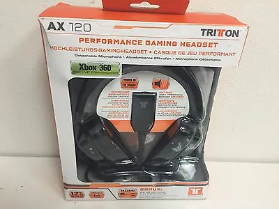 TRITTON AX 120 Black Headband Headsets • $34.99