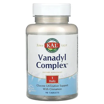 Vanadyl Complex 90 Tablets • $12.99