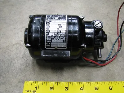 BODINE Electric Gear Motor NCI-12R 26.6rpm 9.7LbsIn 1phase 230v • $55.90