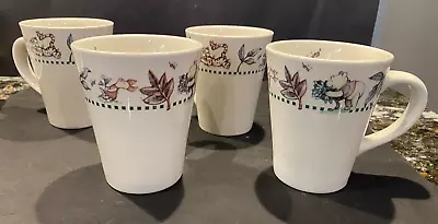 Vintage Winnie The Pooh Classic Mugs Set Of 4 Disney Tigger Piglet • $49.99