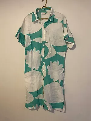 Gorman Linen Shirt Dress 10 • $45