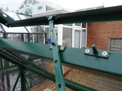 £11.95 • Buy Green Greenhouse Window Stay Kit Roof Vent Opener Bar, Genuine Elite Parts