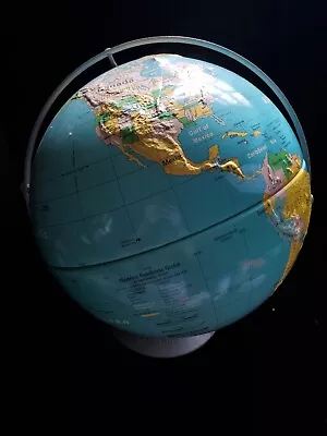 VINTAGE Nystrom 16  Readiness Globe Raised Terrain Map # 33-47 USED • $45