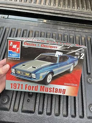 1971 Ford Mustang AMT 1/25. *OPEN BOX* • $1.30