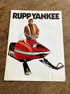 Vintage  Rupp Yankee Snowmobile Brochure Nitro • $19.99