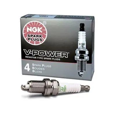 Ngk Spark Plugs Bkr6e Spark Plugs V-power 4 Pack • $19.80