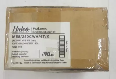 Halco M58/250CWA/4T/K ProLume Metal Halide Ballast Kit 250W M58 MH 120-277V NEW • $75