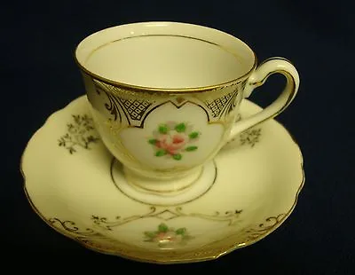 Ucagco China Demitasse Cup And Saucer Set Occupied Japan • $11.04