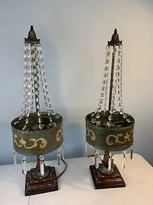 DIMOND Grand EIFFEL Table Lamp In Parisian Moss 93-650 Pair • $395