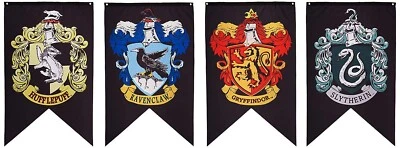 $8.99 • Buy 5pcs For Harry Potter Flags Banner Birthday Party Outdoor Garden Home Decoration