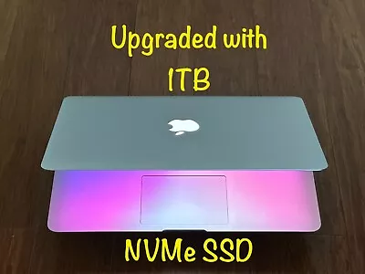 2017 Apple MacBook Air 13  & Upgraded With 1TB NVMe SSD • $525