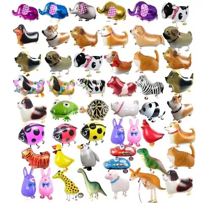 Walking Pet Balloon Animal Airwalker Foil Balloon Helium Kids Fun Parties Toys • £2.59