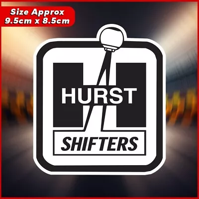 HURST SHIFTER Sticker Performance Hot Rod Rat Rod Car Ute Truck Mancave Decal Au • $7.67