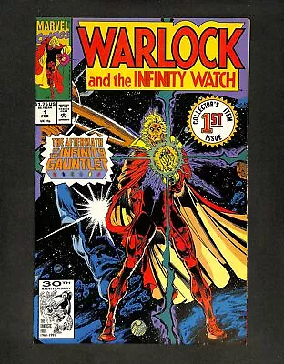 Warlock And The Infinity Watch #1 1st Team Appearance! Judgment! Marvel 1992 • $0.99