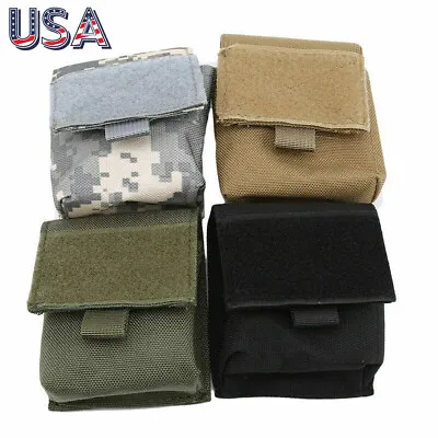 Tactical Molle Pouch Small Waist Pack Bag Utility EDC Tool Pocket Ammo Pouch US • $5.89