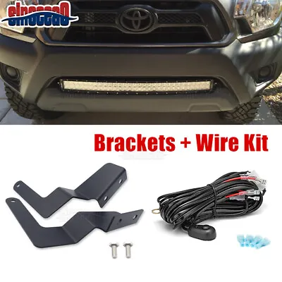 For 05-15 TOYOTA Tacoma Bumper Hidden Grille 32  LED Light Bar Mounting Wire Kit • $30.49