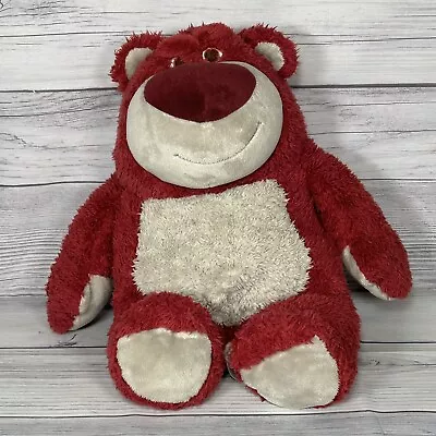 Lotso Strawberry Scented 16  Plush Stuffed Bear Toy Story 3 Disney Store • £14.48