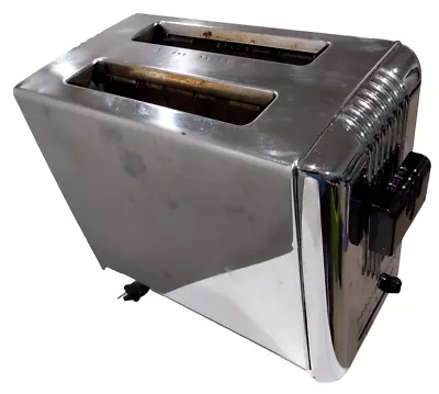 Retro Art Deco-Style Proctor-Silex/Hamilton Beach Toaster T6810 2-Slice • $39