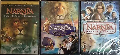 The Chronicles Of Narnia 3 Movie Trilogy Collection  1 2 3 (3 DVD SET) Brand New • $22.99