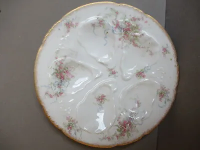 $135.95 • Buy Antique GDA CH Field Haviland Limoges France Hand Painted Oyster Plate  8 3/4   