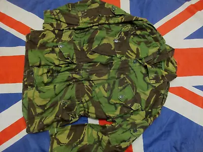 GENUINE BRITISH ARMY ISSUE Dpm Camo 1984 84 COMBAT JACKET Coat MEDIUM 170/96 • $21.78