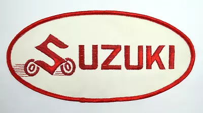 $8.99 • Buy SUZUKI Embroidered Patch * Large 8.5 In. X 4 In.