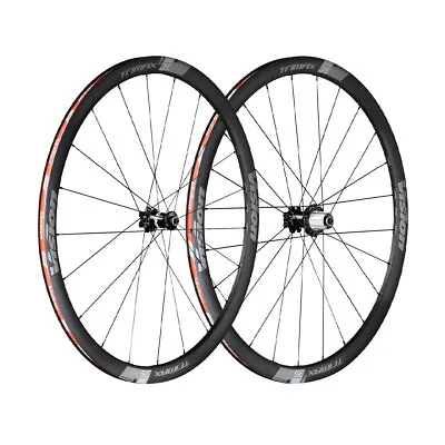 Vision TriMax 35 Clincher 700c DB CLock Wheelset • $550