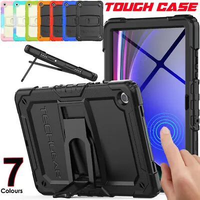 For Samsung Galaxy Tab A9 Plus 11  X210 Tough Shockproof Rugged Stand Case Cover • £13.95