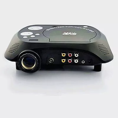 Good!! LED Multimedia Projector With DVD Movie Player 320x240 60 AnsiLumens500:1 • $267.17