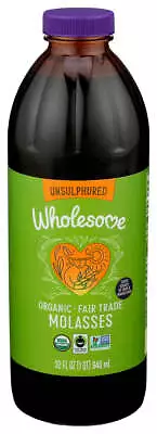 Wholesome  Organic Unsulphured Blackstrap Molasses  32 Oz • $10.95