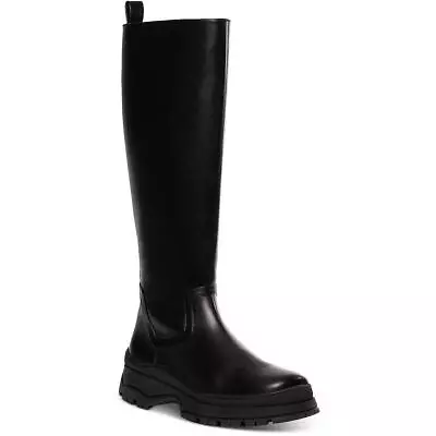 $292.29 • Buy STAUD Womens Bow Tall Boot Leather Tall Zipper Knee-High Boots Shoes BHFO 3575